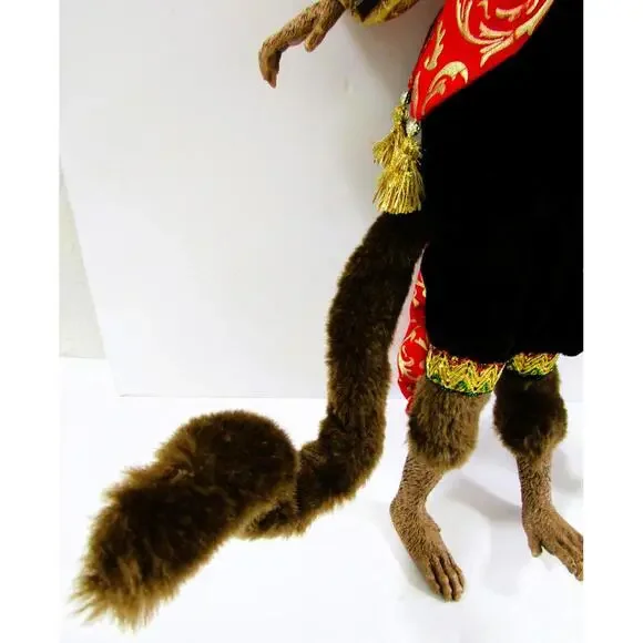 Mark Roberts Production Monkey Papal Pope Doll Shelf Sitter - Picture 9 of 15